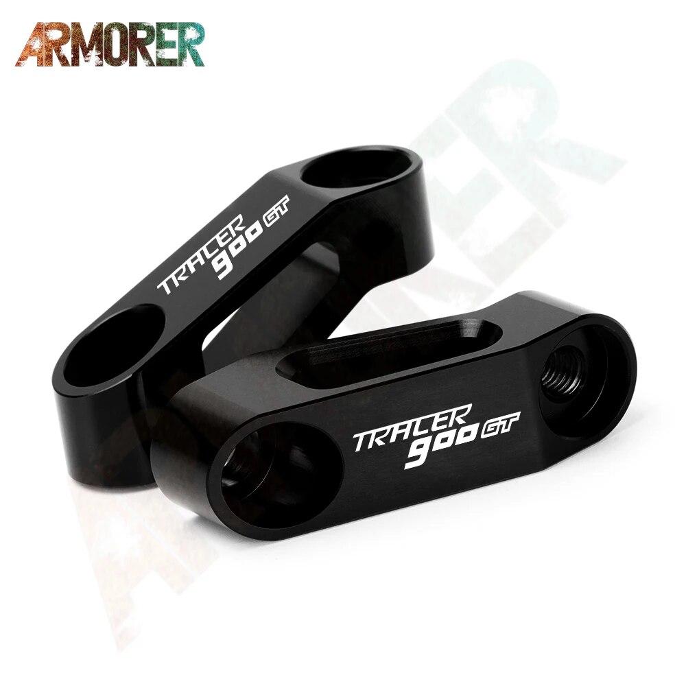 Motorcycle Accessories Mirror Extend Riser Spacers Extension Adapter For YAMAHA TRACER 900 GT TRACER 900GT TRACER900 GT - 2022