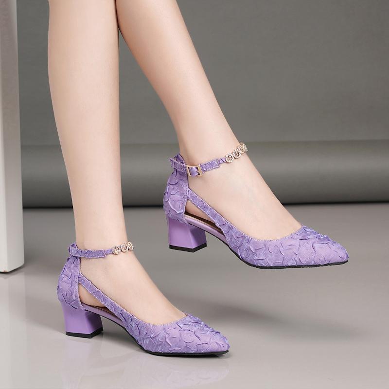 Fashion Sexy Women's High Heels High Quality Wedding Banquet Women Shoes Party Professional Women's Shoes Women High Heels Shoes