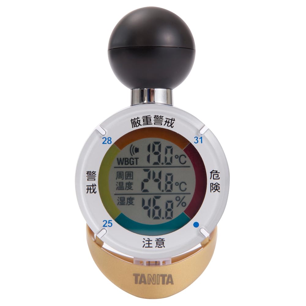 

Sanko Techno Black Ball Heatstroke Index Meter Heatstroke Alarm B compliant TT-562ST-N [JIS 79222023 product]