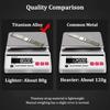 Cinturino di lusso in titanio a sgancio rapido per Samsung galaxy watch 7 6 classic 47 43mm 40 44mm 4 42 46mm 5 Pro 45mm cinturino bracciale business