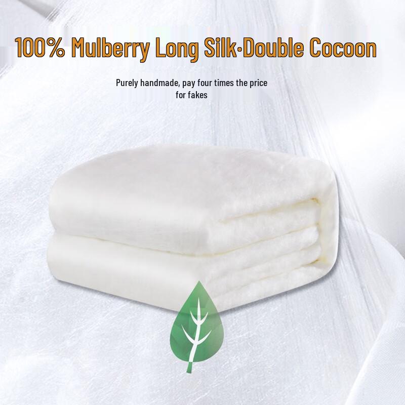 SIYU Student Single Mulberry Silk Quilt Set