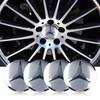 Nieuwe C200 E200 Voor Mercedes Benz 56mm Auto Wiel Naafkap Logo Sticker Accessoires Voor Mercedes benz A B C E G CLA GLK CLA