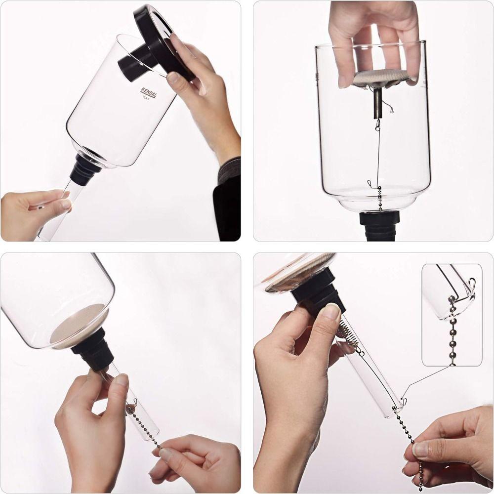 Heat-Resistant Filtered Siphon Coffee Maker 3/5 Cups Coffee Pot Vacuum Coffee Brewer  Friends