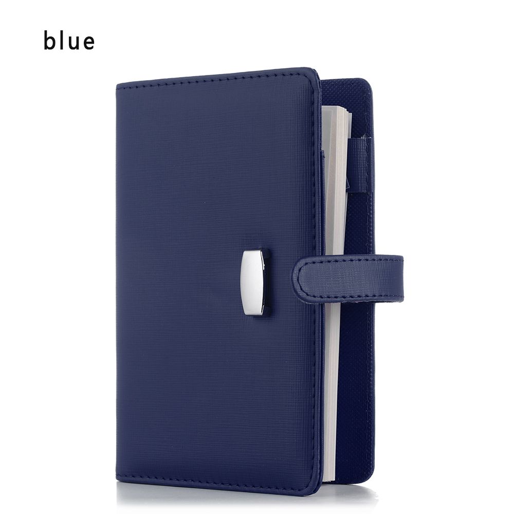 Refillable Card Organizer Loose Leaf Ring Binder Journal Notebook Notepad Daily Planner File Folder