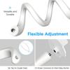 oioaahkeo Flexible Mount for Babysense Baby Monitor HD S2 and V43 Models (White)