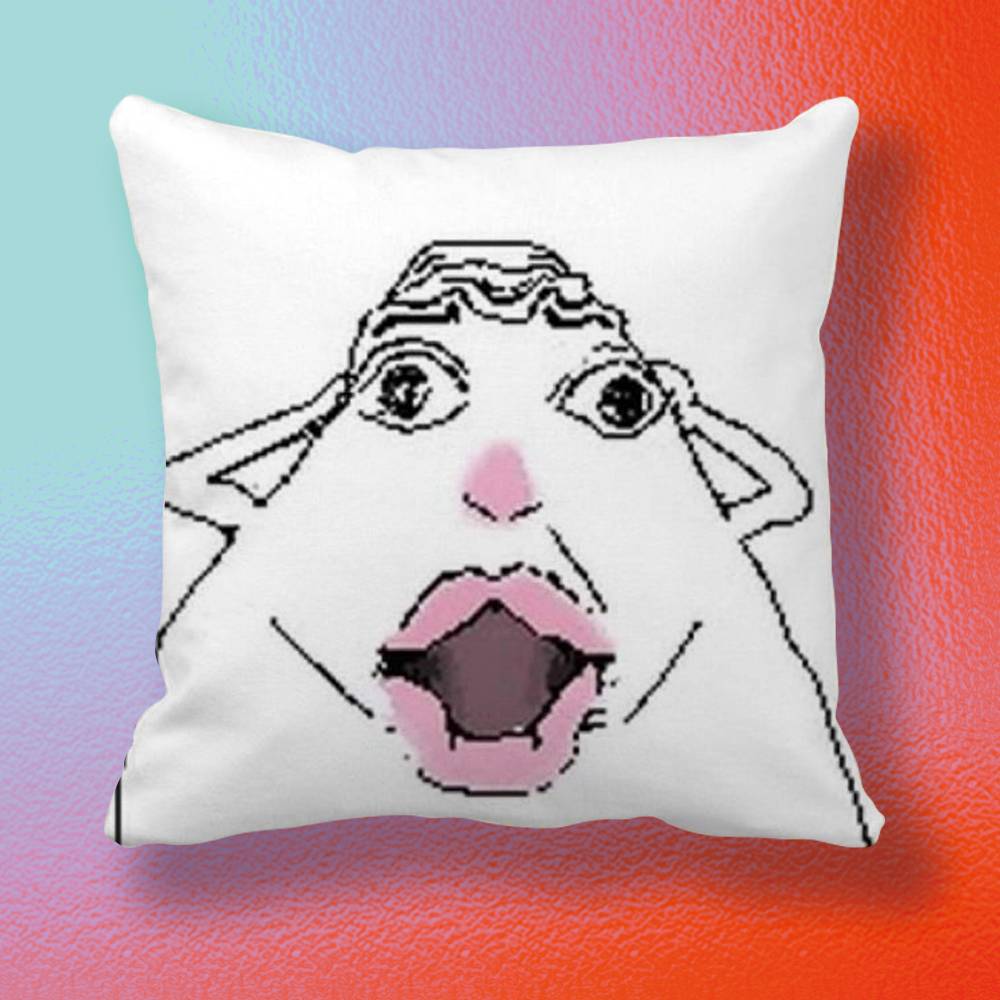Kreative Lustige Hamster Kissenbezug Geschenk Hohe Auflösung Digitaldruck Überraschend Lebendiges Muster Haushalt