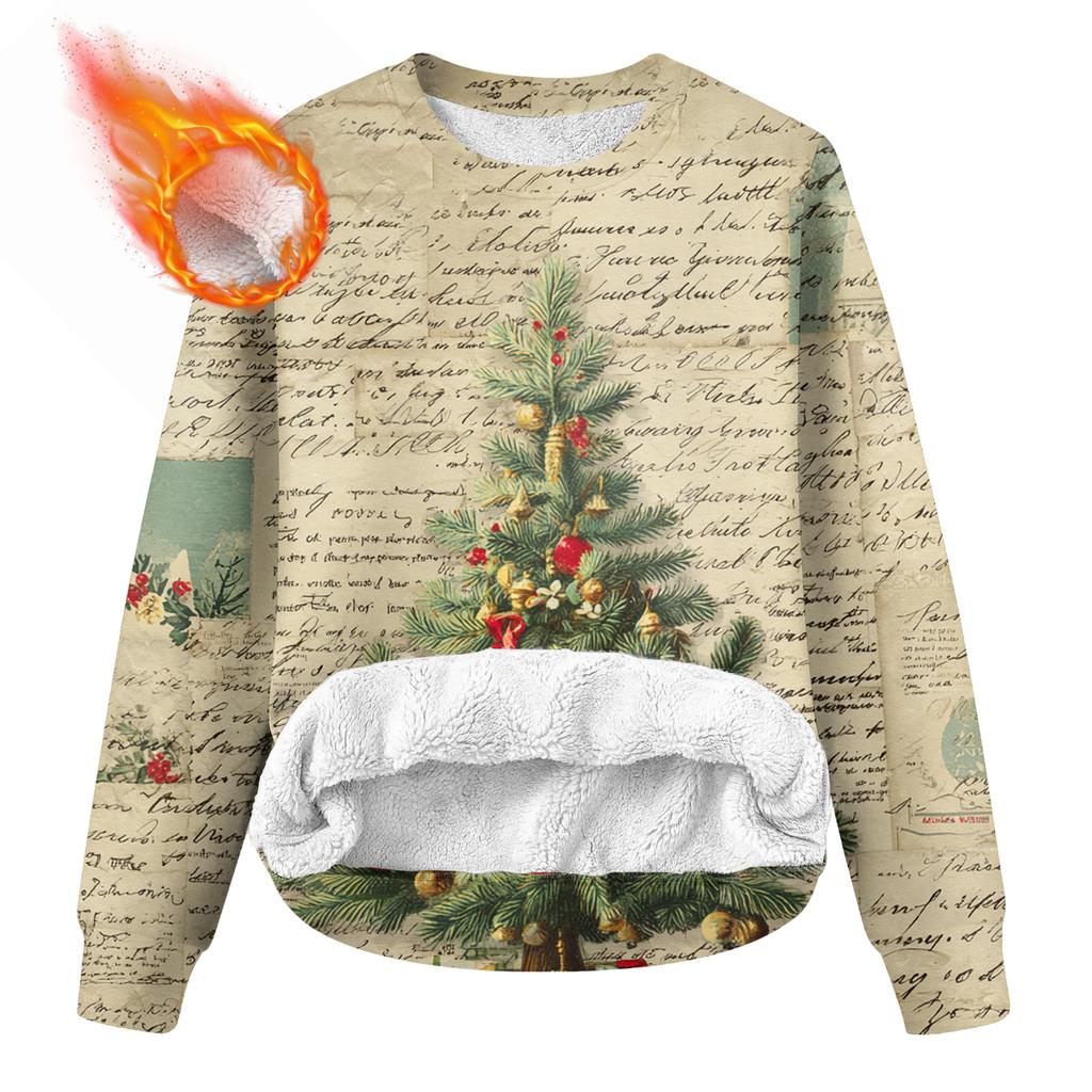 Pánská mikina s kulatým výstřihem, fleecovou podšívkou, silná a teplá