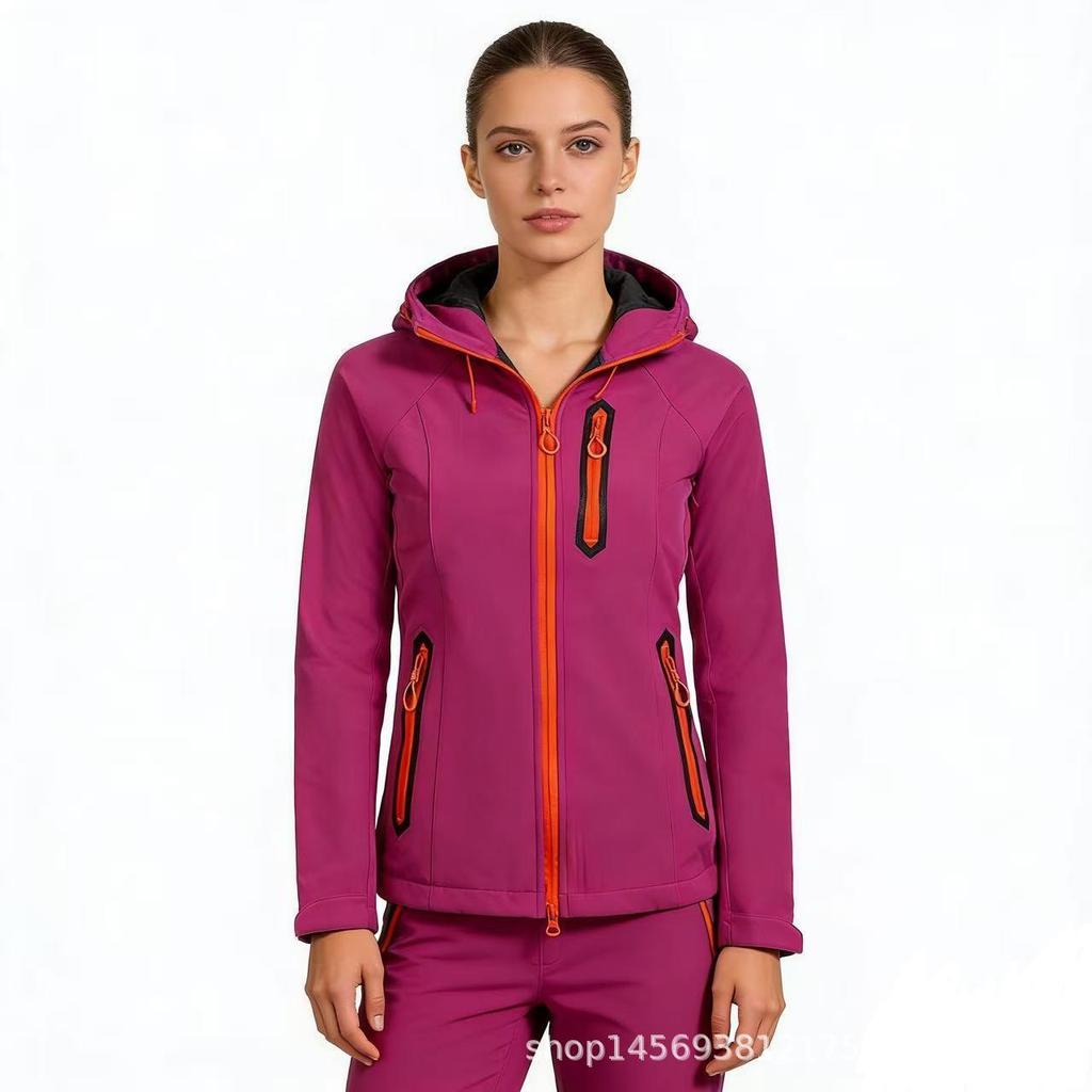 Damen Outdoor Camping & Wandern Softshell Windjacke