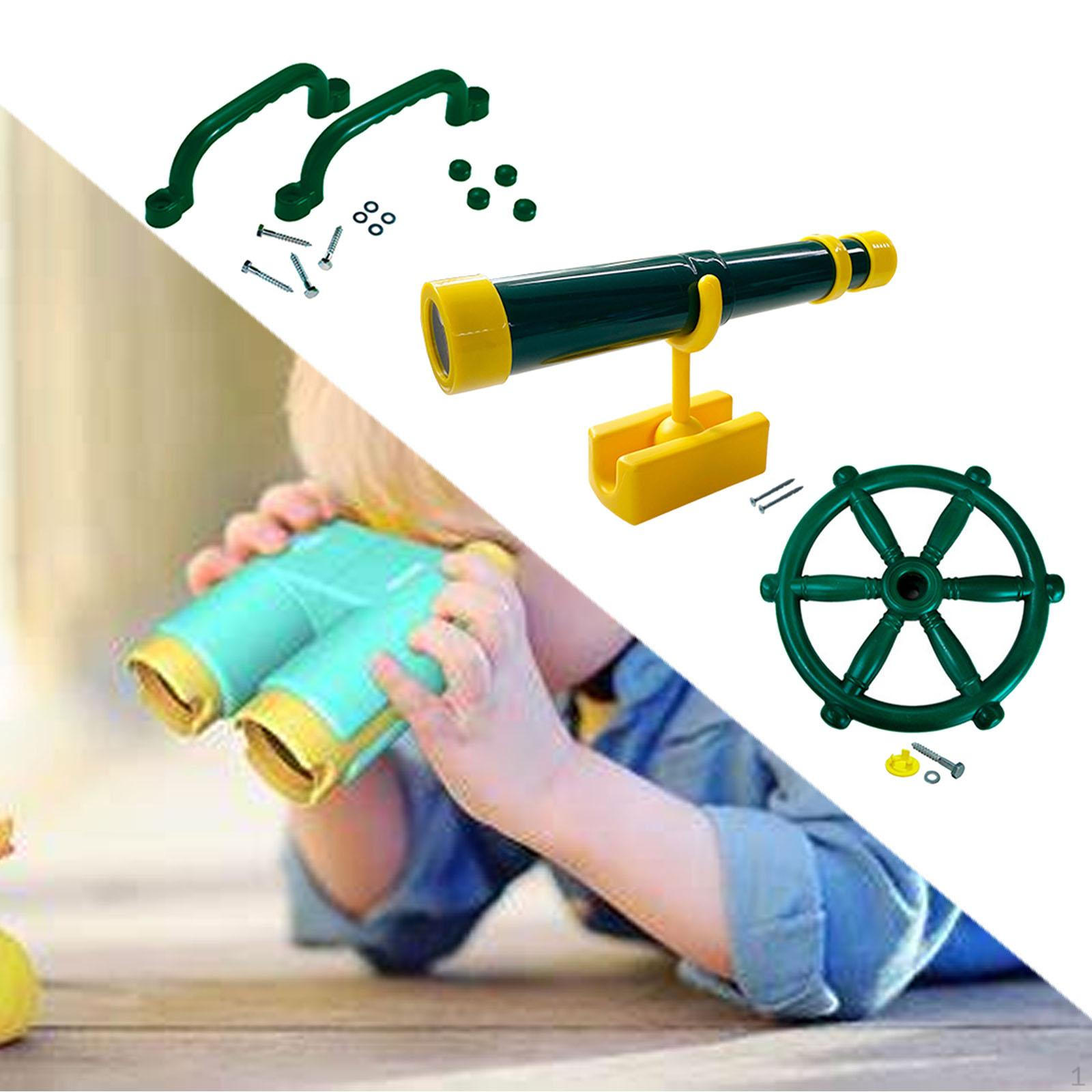 

Playground Accessories for Kids Toy Telescope Rounded Corners Equipment Outdoor Swingset