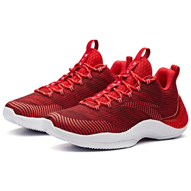 ANTA The Dagger 2 Basketball Shoes Men's Low top University Red 11841304-6
