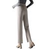 Autumn/Winter 2025 Women's Velvet Wide-Leg Pants: Loose, High-Waisted, Slimming, Professional Drape