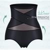 High Waist Cross Compression Tummy Control Shapewear Briefs
