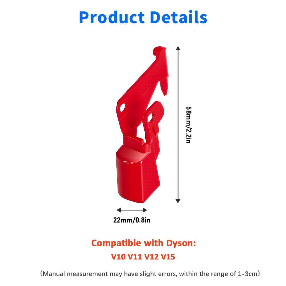 Upgraded Trigger Switch Button for Dyson V10 V11 V12 V15 Vacuum Cleaner Heavy Duty Replacement Trigger Button with Screwdriver