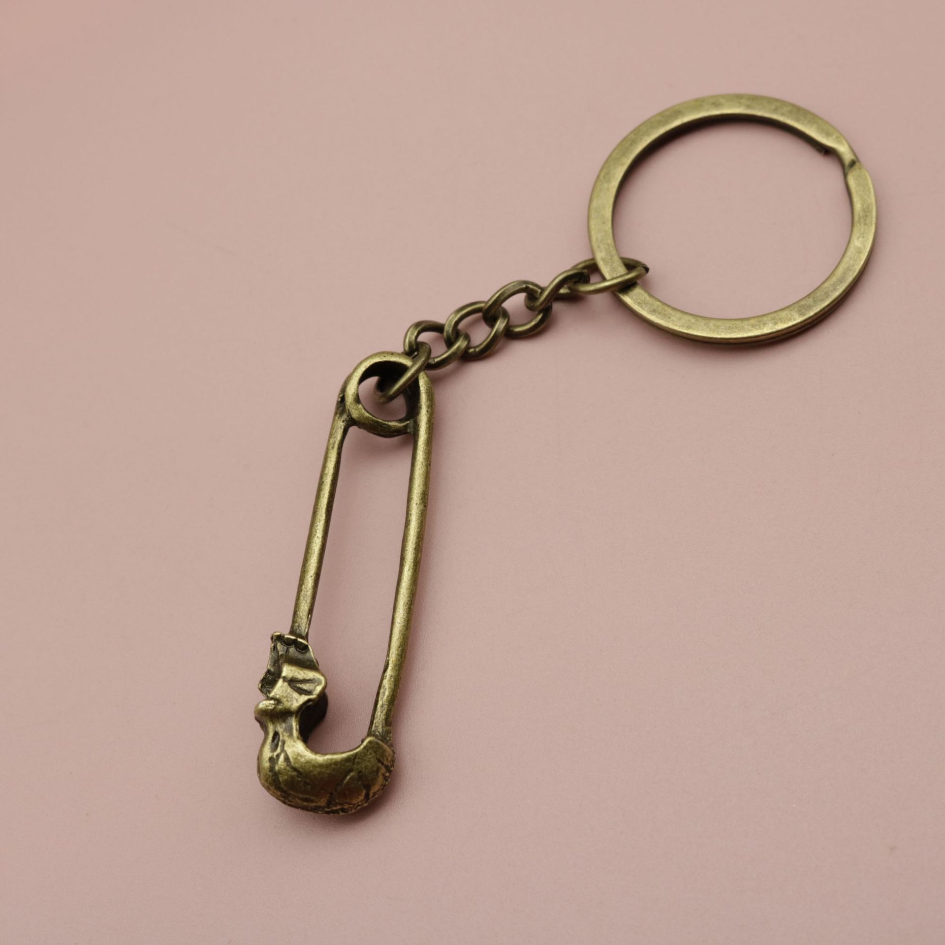 

Популярные ювелирные изделия, простой брелок с черепом, кулон one size