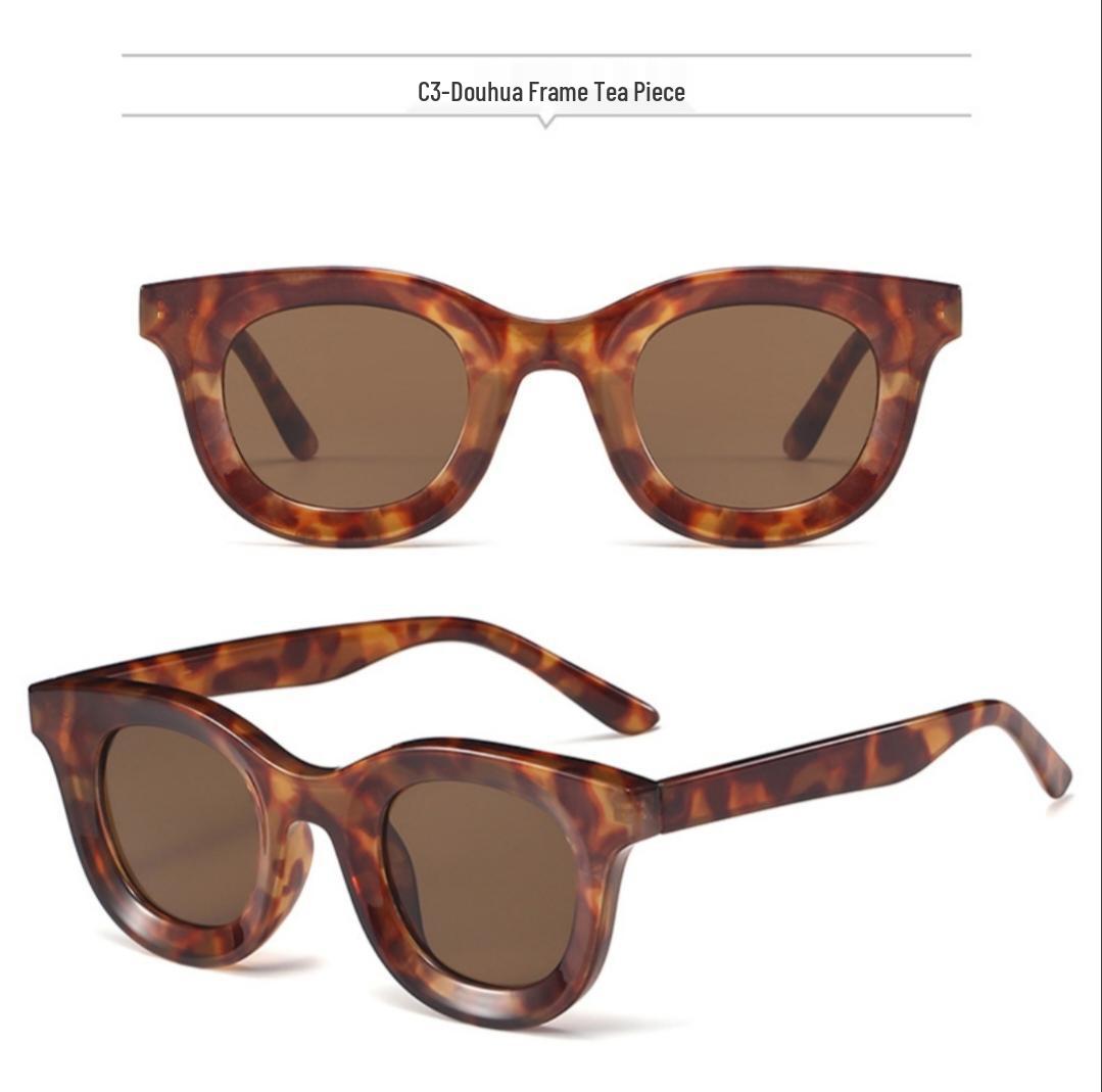 Trendy European-American Fashion Sunglasses: Stylish, Comfortable, Sun Protection, Celebrity-Inspired