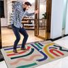 1ks Zábavný Graffiti Koberec Plošný Koberec Omyvatelný Odolný proti Špíně Perfektní do Koupelny Obývacího Pokojí Ložnice pro Kuchyň Domácí Kancelář Dekorace