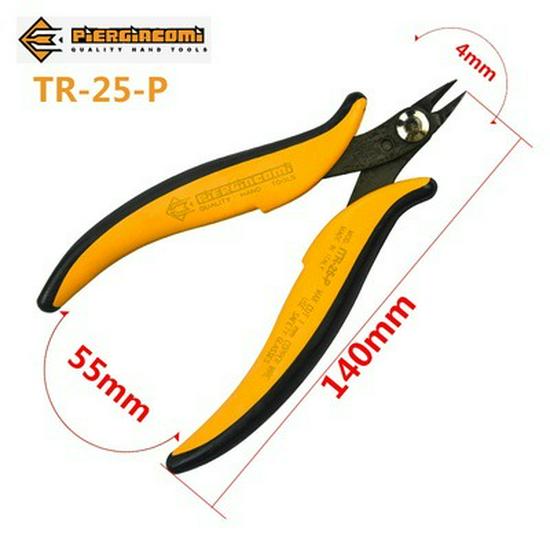 

Pierjack TR-25-P Precision Diagonal Electronic Cutting Pliers from Italy