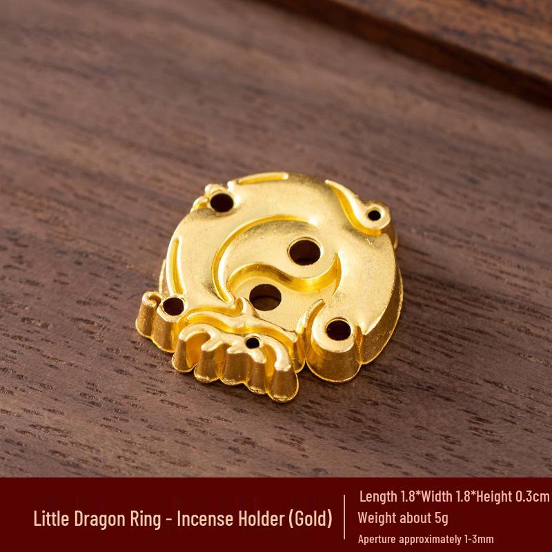Kodo Multi-Hole Gourd & Water Drop Incense Holders: Turtle, Zen Lotus, Dragon Soaring Designs