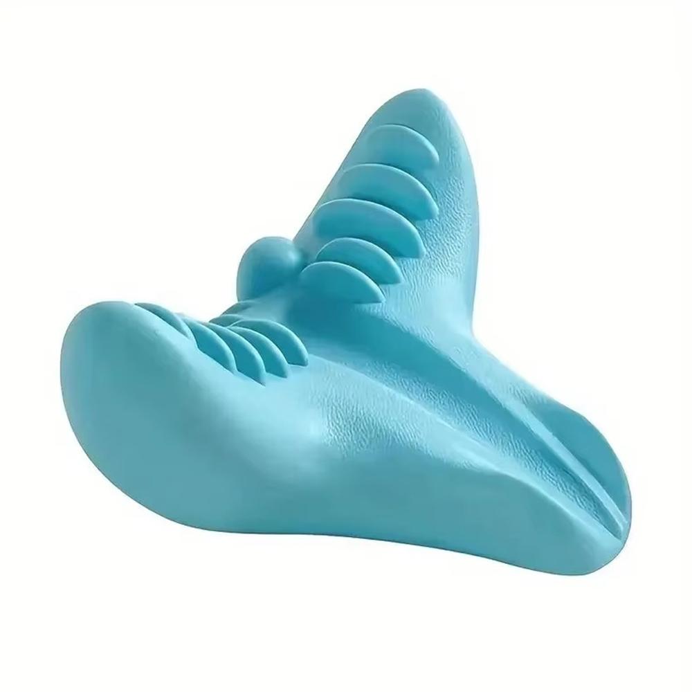 

Растяжитель шеи и плеч, релаксант, шейный хиропрактик, устройство для вытяжения, массажная подушка для коррекции шейного отдела, массажный инструмент синий