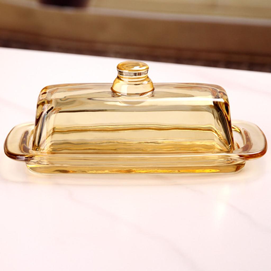 Glass Dish with Lid Rectangular Multifunction Airtight Cov Ed Tray Dishwash Safe for Count Top Fridge Refrig Ator