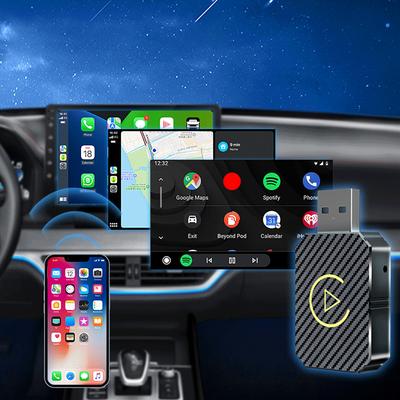 Kabelloser CarPlay Android Auto Adapter Plug&Play USB Auto Dongle Kabelloser Dongle für OEM Kabelgebundene CarPlay/Android Auto Autos
