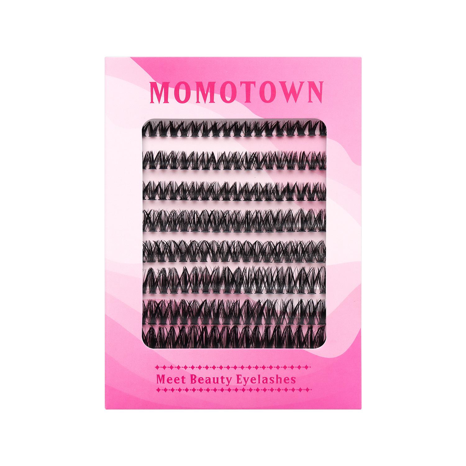 Handmade Natural Curly False Eyelashes – 50 Pairs of Soft, Comfortable, Self-Application Beauty Enhancers