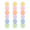 1 Stück 5 Farben süße Kawaii Blume Candy Farbe Textmarker Büro Schulbedarf Geschenk