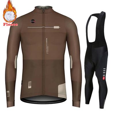 Racing Team Cycling Apparel, Winter, 2026 Men's Wool Cycling Apparel Set, Mountain Biking Jersey Set Ciclismo