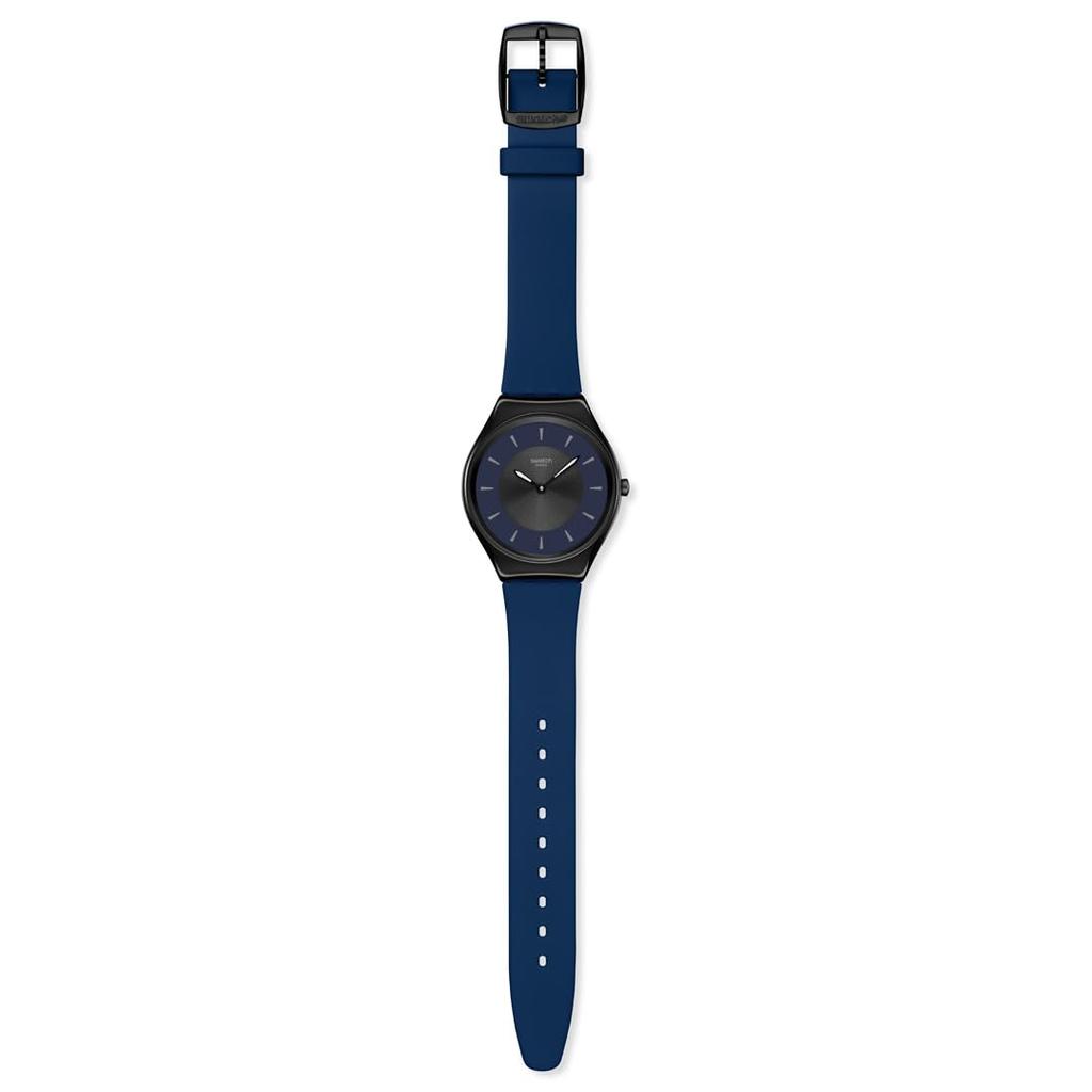 Swatch DUET AT DUSK SYXB108 Wristwatch, Blue