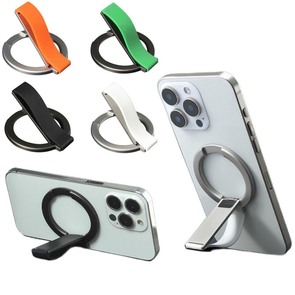 Foldable Phone Ring Holder Magnetic Phone Stand Universal Cell Phone Grip Stand  For MagSafe