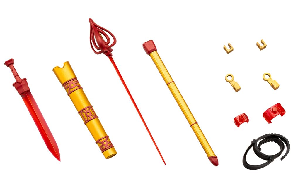 Arkadia Japan Kotobukiya Modeling Support Goods Virtue Style 10 Sword Set B Flamelight 100Mm In Plastic Model M.s.g Ver. (Approx. Length, Non-Scale Kit)