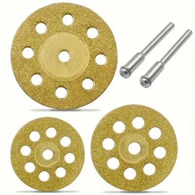 10Pcs Diamond Cutting Wheel Saw Blades - Precise and Versatile for Easily Cutting Any Material - Compatible with Rotating Tools