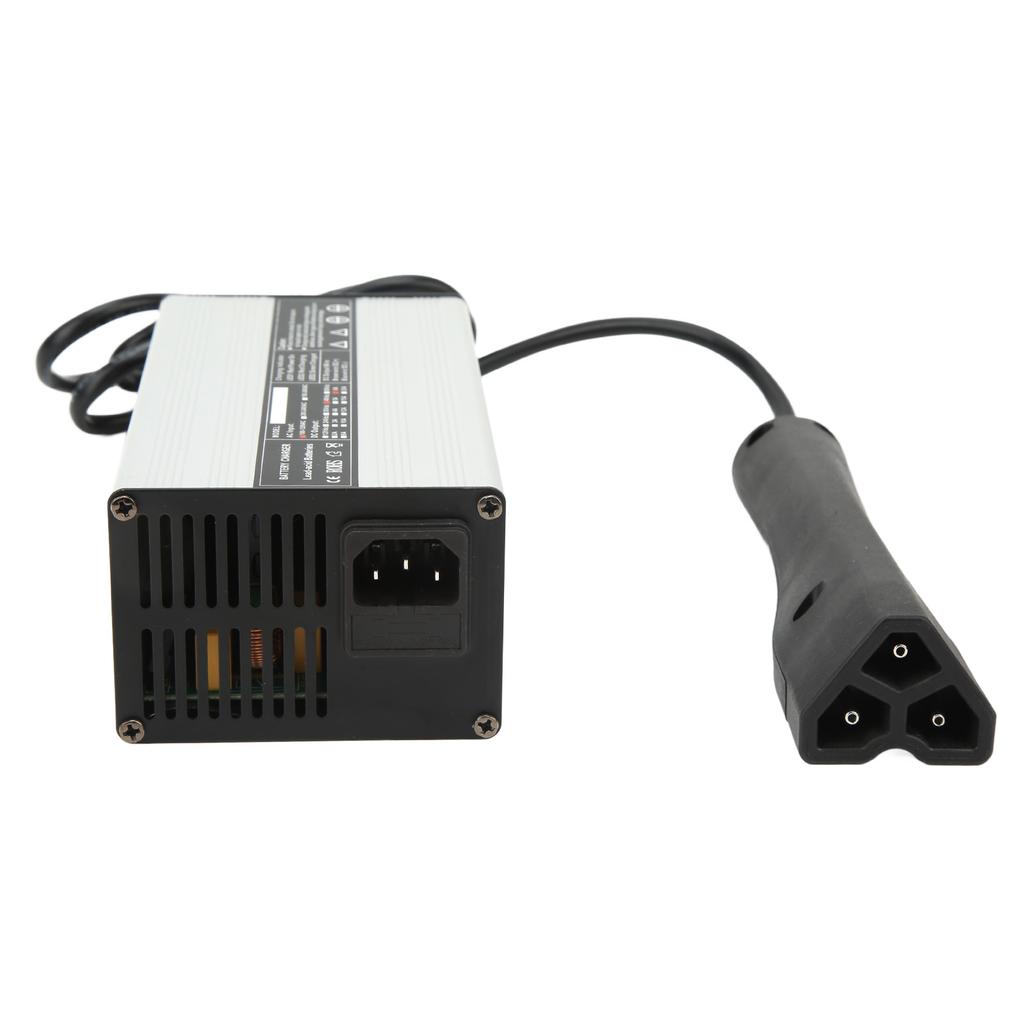 48V 6A Golf Cart Battery Charger Smart Charging RVX Plug Battery Protection Charger Replacement for E‑Z‑GO
