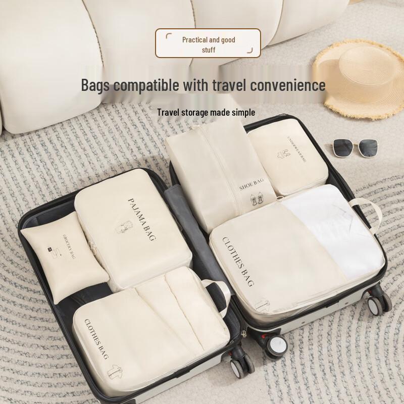 Portable Travel Organizer Bags Set