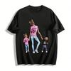 Queen Princess Prince Family Matching Short Sleeve T-Shirts Pure Cotton T-shirt
