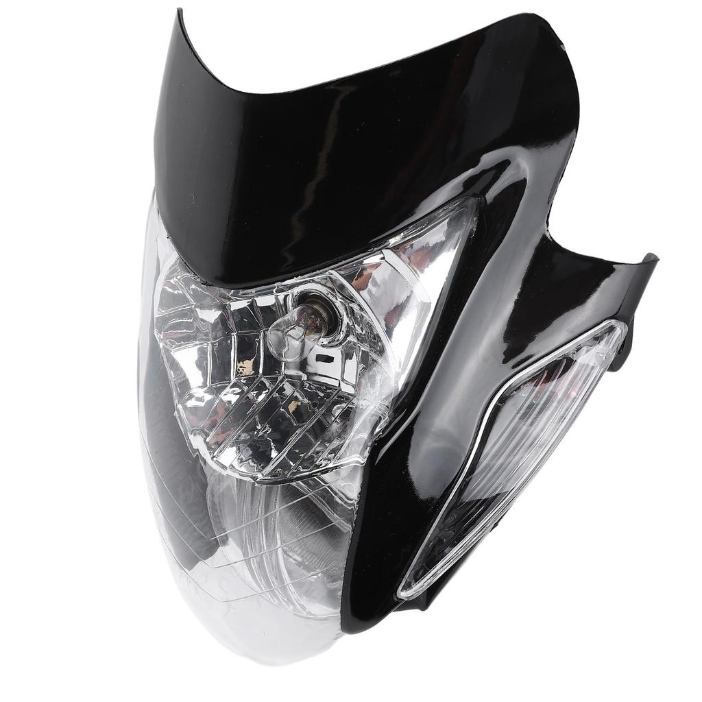 Motorcycle Headlight Skull Cover Brighter Wider Vision Light Protection Headlamp Fairing