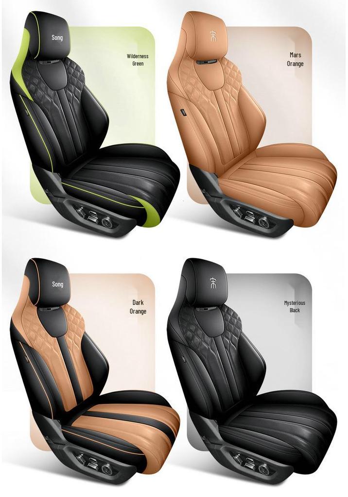 New Leather Car Seat Covers for BYD DiSong L EV Five-Seater