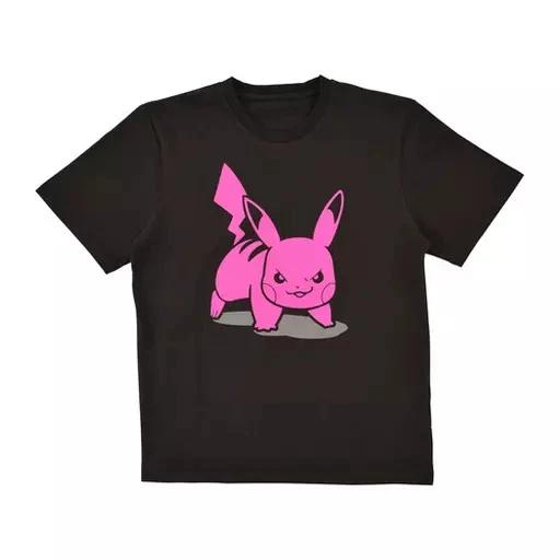 Pokemon Pikachu T T-Shirt Collection Black Cotton Casual Tee Limited Edition 2XL