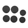 6Pcs Frame Hole Cover Caps Black Dust Resistant Waterproof Rugged Reliable Motorcycle Frame Hole Plug for CB125R CB150R