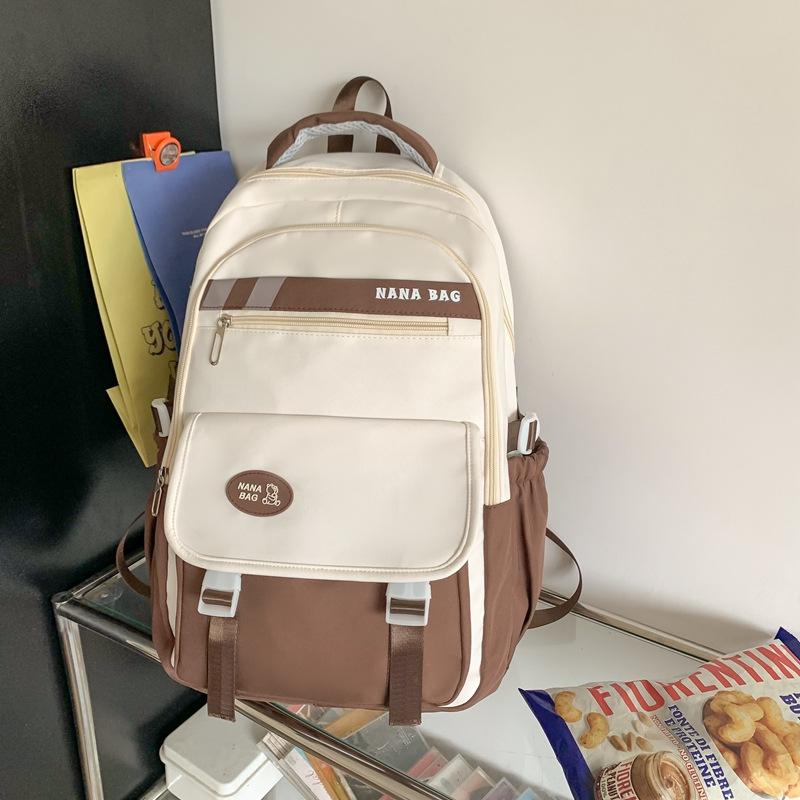 

Школьный рюкзак для девочки-подростка, японский стиль, для колледжа, старшей школы, дизайн «Джокер», контрастный, миноритарный, рюкзак для студента колледжа .