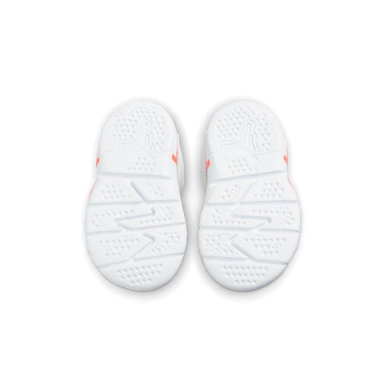 Jordan Air Jordan 6 Little Flex Infrared Cushioning Abrasion Resistant Slip Resistant Mid top Toddler Shoes White CT4417-101