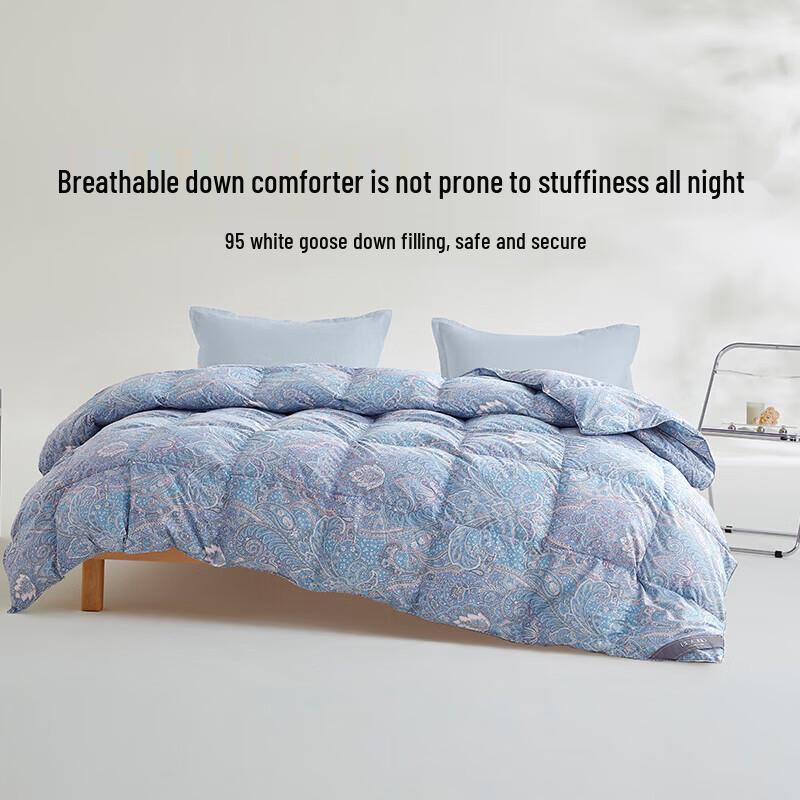 BEYOND Antibacterial 95% White Goose Down Winter Quilt