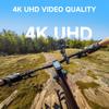 SJCAM SJ4K Action Camera with Image Stabilization 40m Waterproof Underwater Camera Lens with WDR 5x WiFi Connection 2 Included Accessories for and