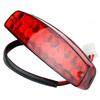 1 Piece LED 3 Wire 12V Rear Warning Signal Lights Motor Tail Brake Lamp Indicator Universal Flash For ATV Quad Kart Motorcycle