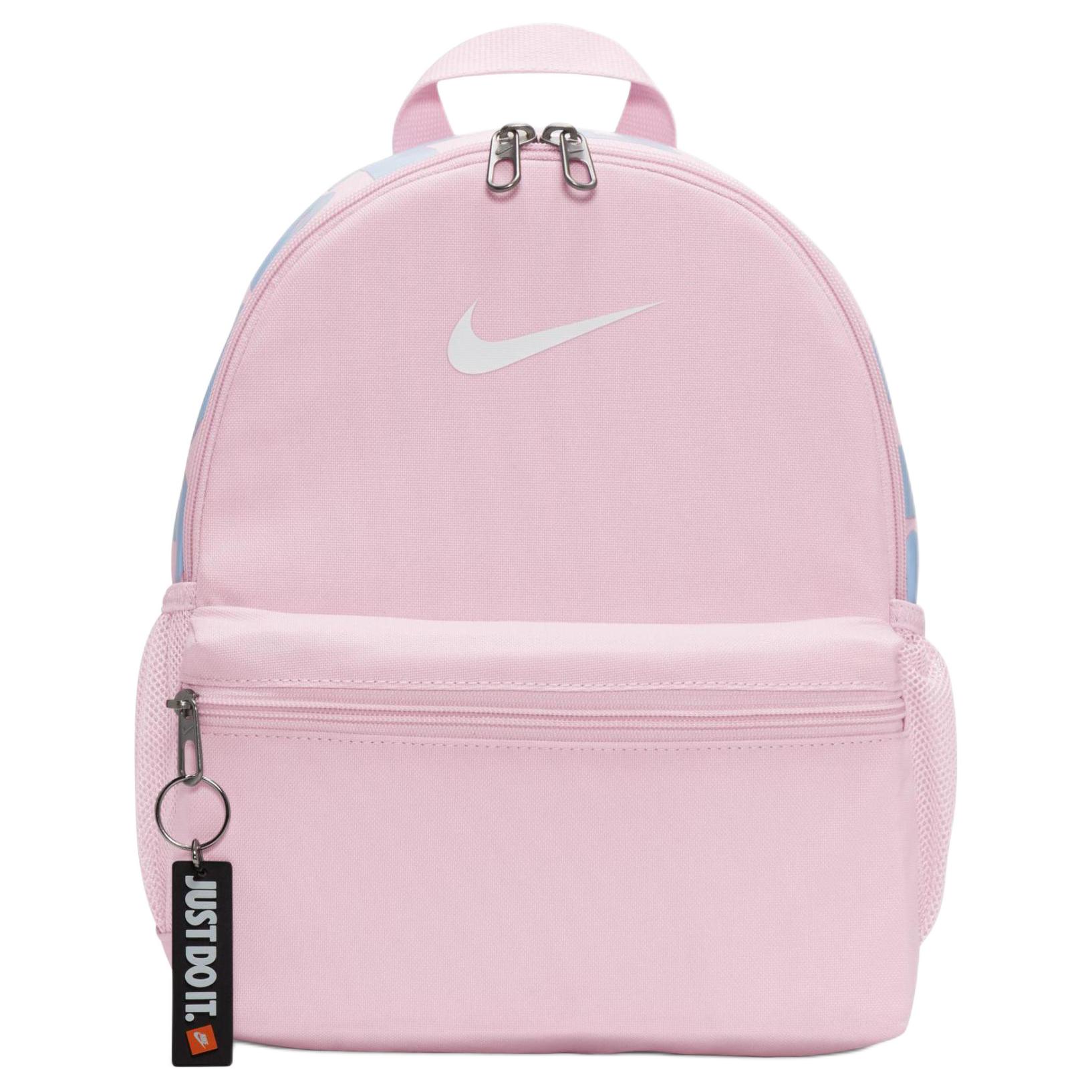 Nike Adjustable Shoulder Strap Zipper Fabric Backpack Small Women Backpacks Pink DR6091-663 Pink 10200₽