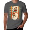 Kokopellinative American With Tribal Pattern Border Tshirt Quick Dry Sports Short Sleeve Tee