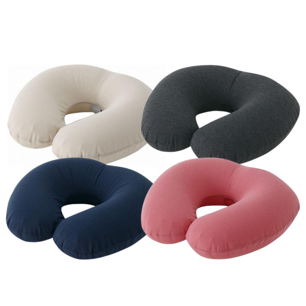 Marna Fuu Neck Pillow Beige S490BE  Gray S490GY  Navy S490NV  Pink S490P
