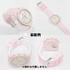 Swatch x OMEGA Compatible Rubber Strap with Double Lines (Pink/White Lines)