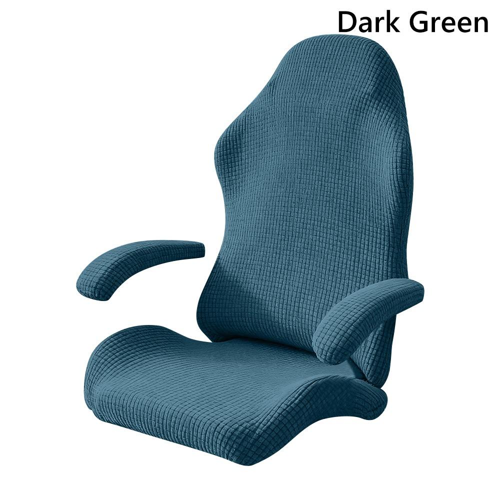 Breathable Slipcovers Stretchy Computer Chair Covers Simple Chair Cover Set  for Office Home