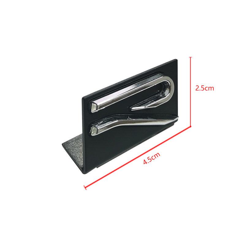 YKPSC1 2026 Metal Car Front Trunk Grille for Volkswagen VW RLine R-Rline Rear Emblem Badge Stickers